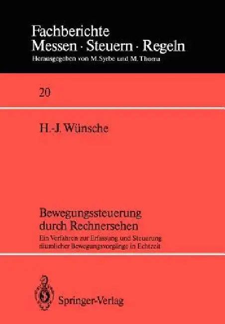 Cover of Bewegungssteuerung Durch Rechnersehen