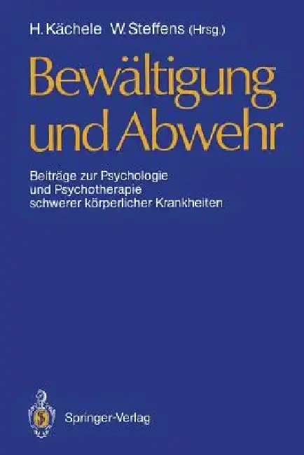 Cover of Bewältigung Und Abwehr