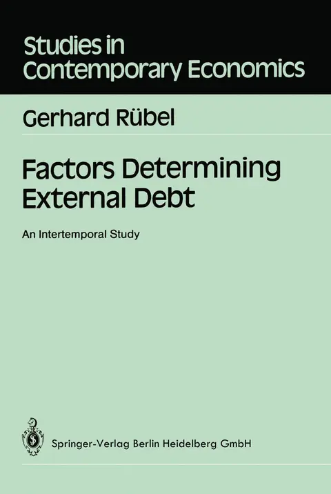 Cover of Factors Determining External Debt