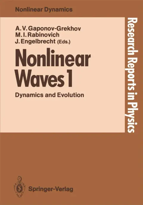 Cover of Nonlinear Waves 1