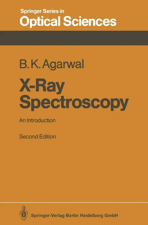 Cover of X-ray Spectroscopy