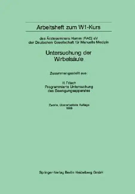 Cover of Arbeitsheft Zum W1-Kurs