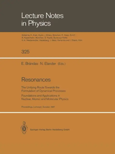 Cover of Resonances