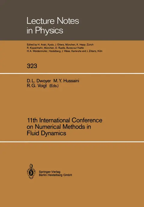 Cover of 11th International Conference on Numerical Methods in Fluid Dynamics