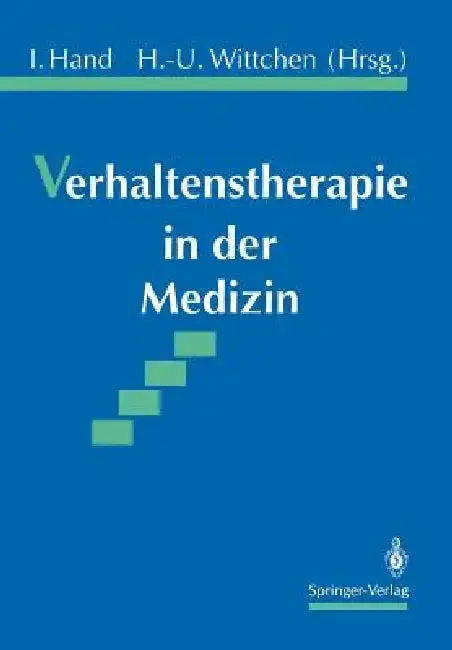 Cover of Verhaltenstherapie in Der Medizin