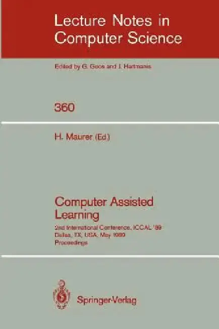 Cover of Computer Assisted Learning