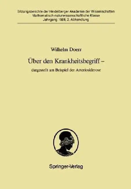 Cover of Über Den Krankheitsbegriff -- Dargestellt Am Beispiel Der Arteriosklerose