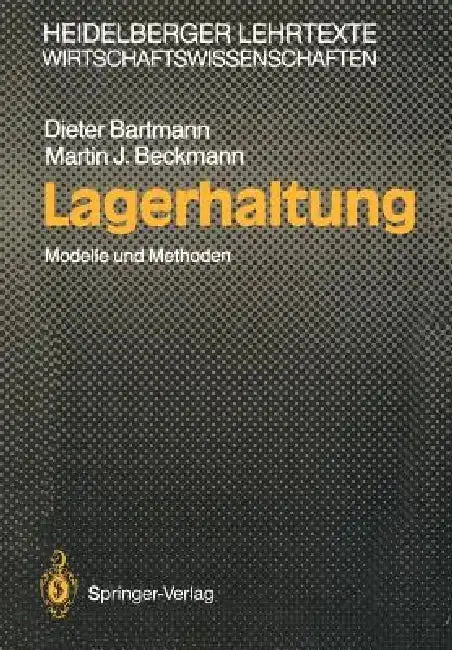Cover of Lagerhaltung