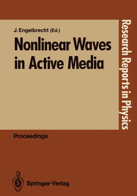 Cover of Nonlinear Waves in Active Media