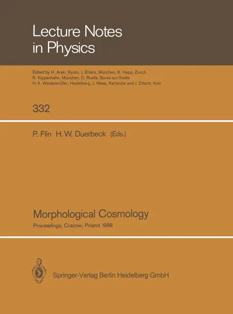 Cover of Morphological Cosmology