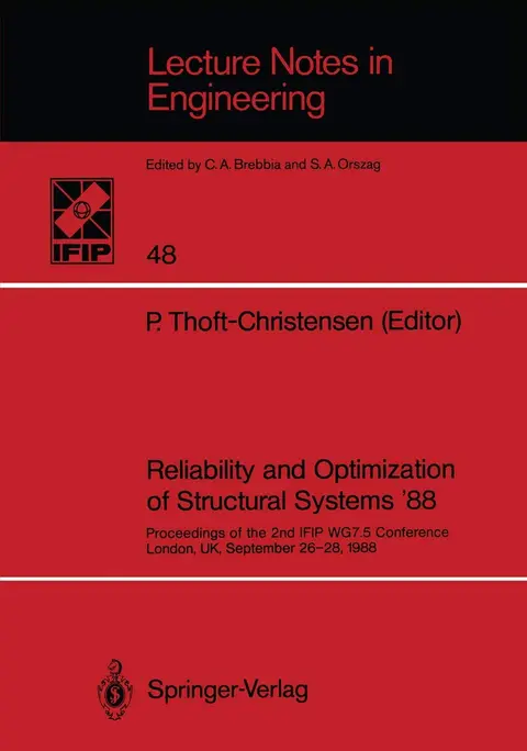 Cover of Reliability and Optimization of Structural Systems ’88
