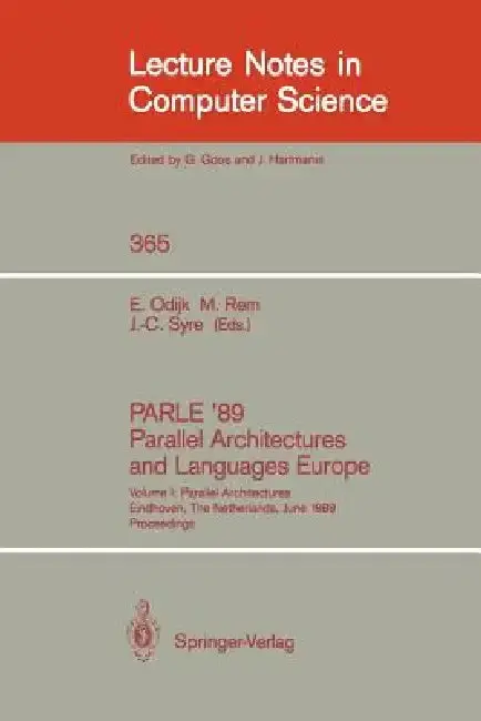 Cover of Parle '89 - Parallel Architectures and Languages Europe