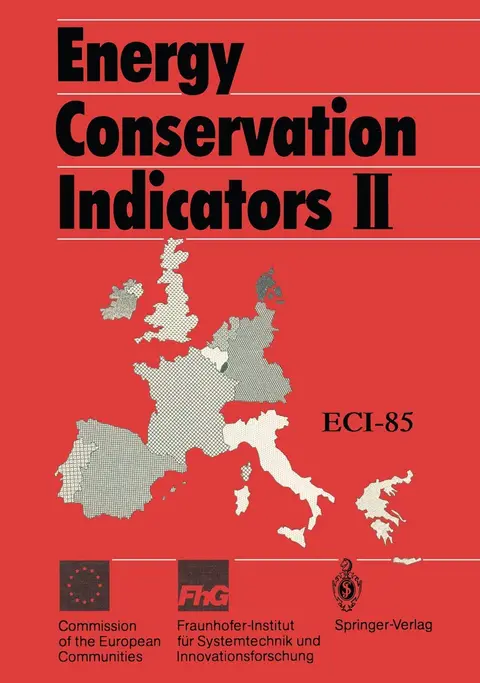 Cover of Energy Conservation Indicators II