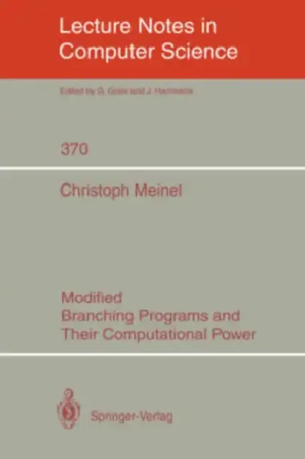 Cover of Modified Branching Programs and Their Computational Power