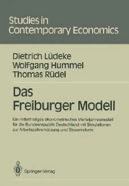 Cover of Das Freiburger Modell