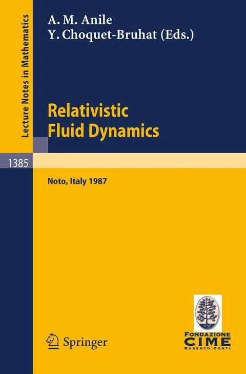 Cover of Relativistic Fluid Dynamics