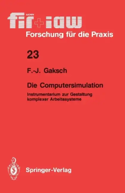 Cover of Die Computersimulation