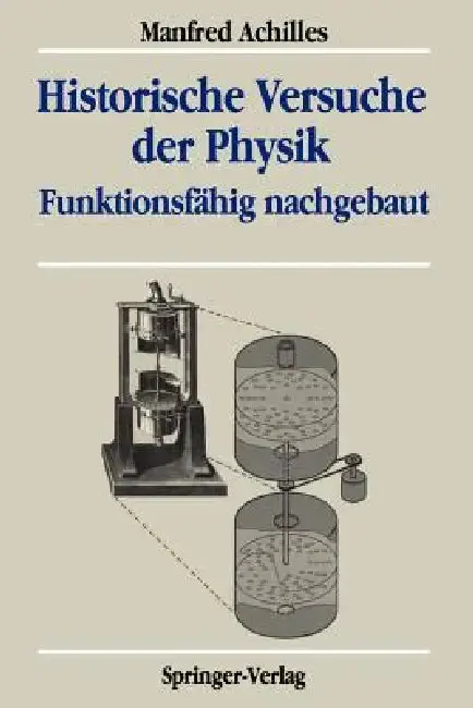 Cover of Historische Versuche Der Physik