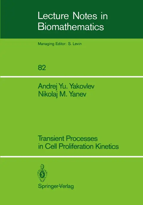 Cover of Transient Processes in Cell Proliferation Kinetics
