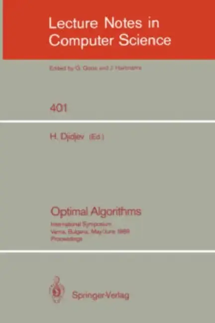 Cover of Optimal Algorithms