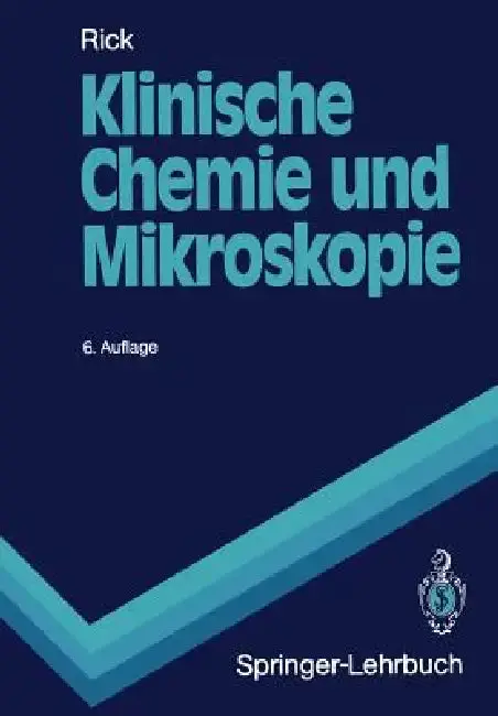 Cover of Klinische Chemie Und Mikroskopie