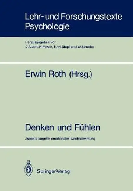 Cover of Denken Und Fühlen