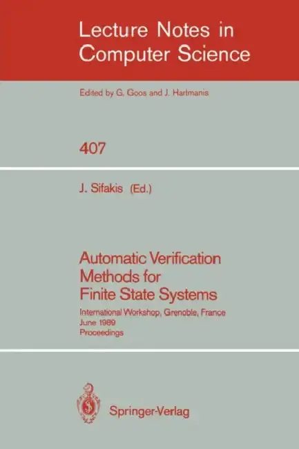 Cover of Automatic Verification Methods for Finite State Systems