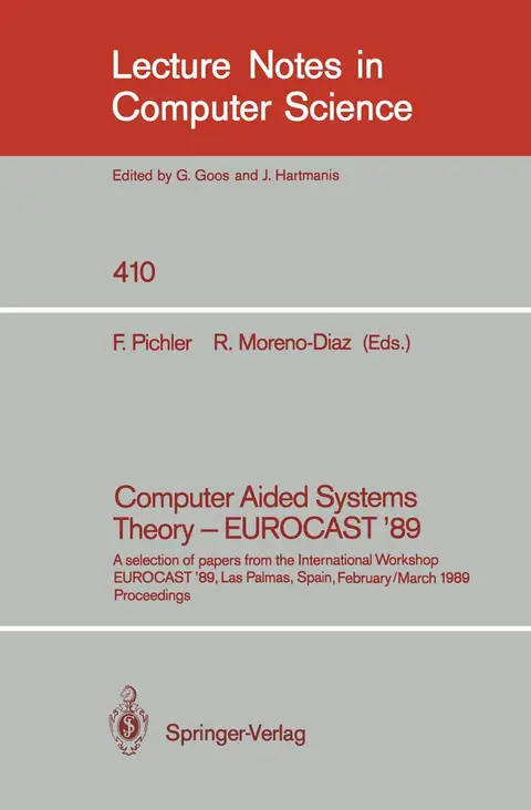 Cover of Computer Aided Systems Theory - EUROCAST '89