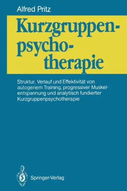 Cover of Kurzgruppenpsychotherapie