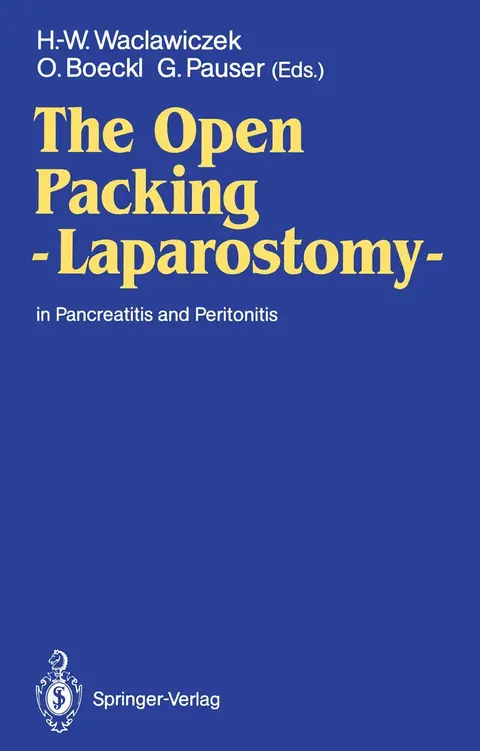 Cover of The Open Packing ― Laparostomy ―