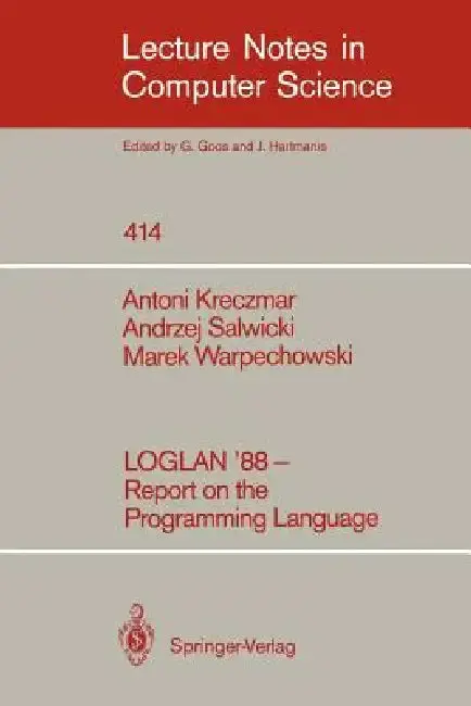 Cover of Loglan '88 - Report on the Programming Language
