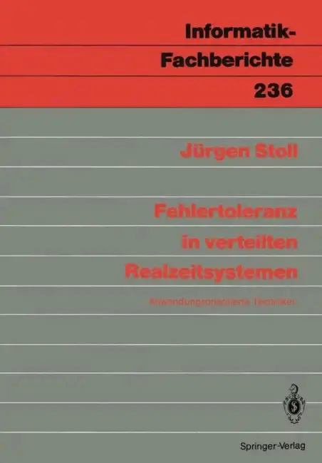 Cover of Fehlertoleranz in Verteilten Realzeitsystemen