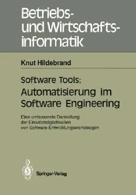 Cover of Software Tools