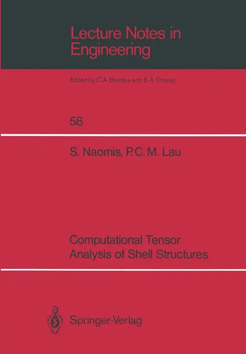 Cover of Computational Tensor Analysis of Shell Structures