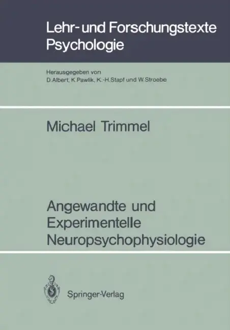 Cover of Angewandte Und Experimentelle Neuropsychophysiologie
