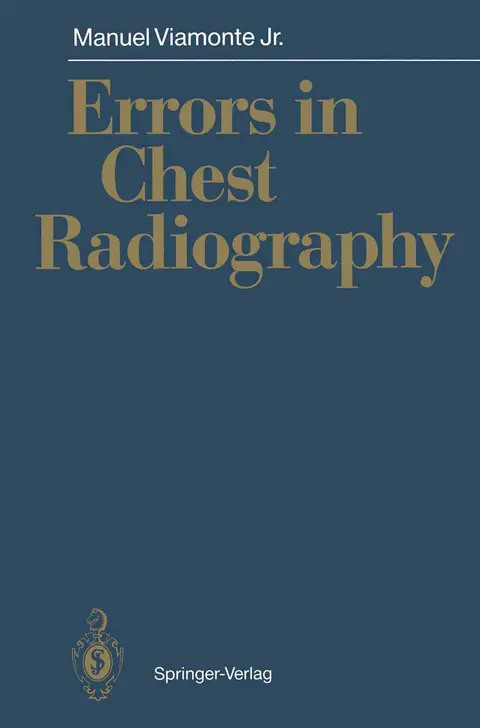 Cover of Errors in Chest Radiography