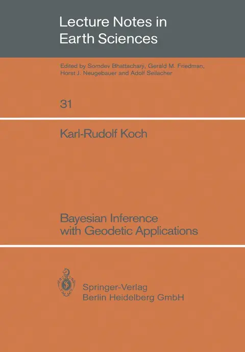 Cover of Bayesian Inference with Geodetic Applications