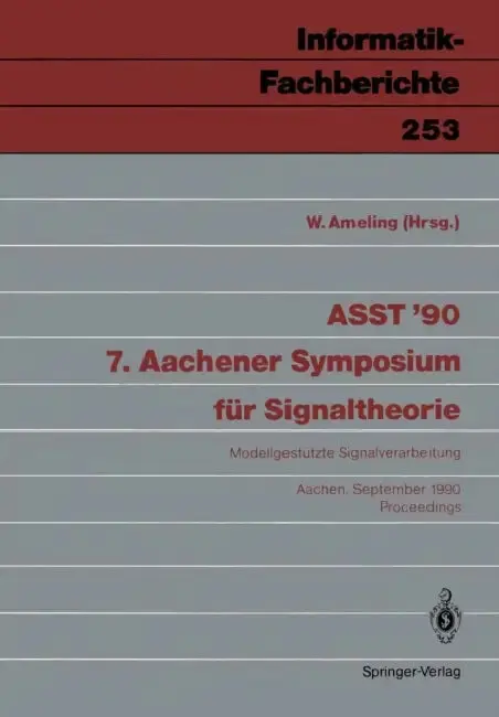 Cover of Asst '90 7. Aachener Symposium Für Signaltheorie