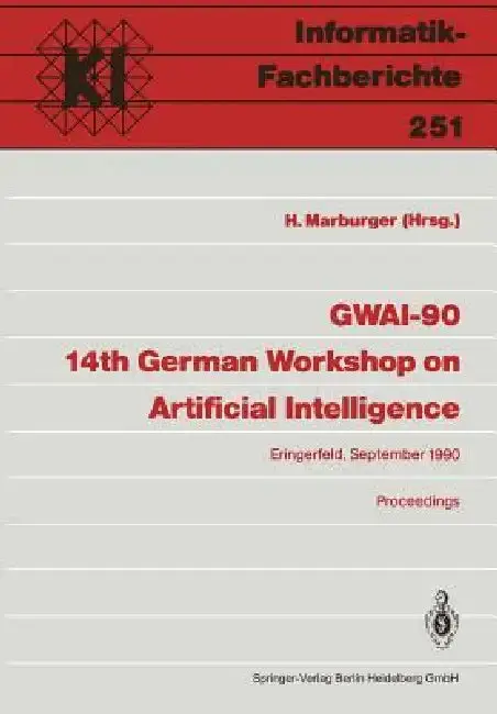 Cover of Gwai-90 14th German Workshop on Artificial Intelligence