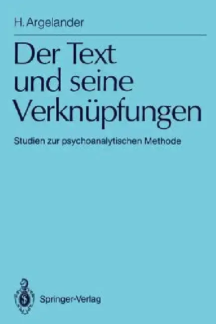 Cover of Der Text Und Seine Verknüpfungen