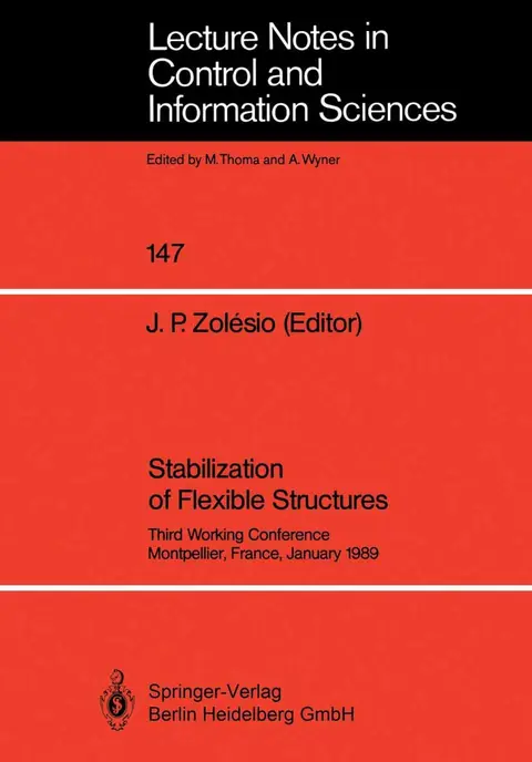 Cover of Stabilization of Flexible Structures