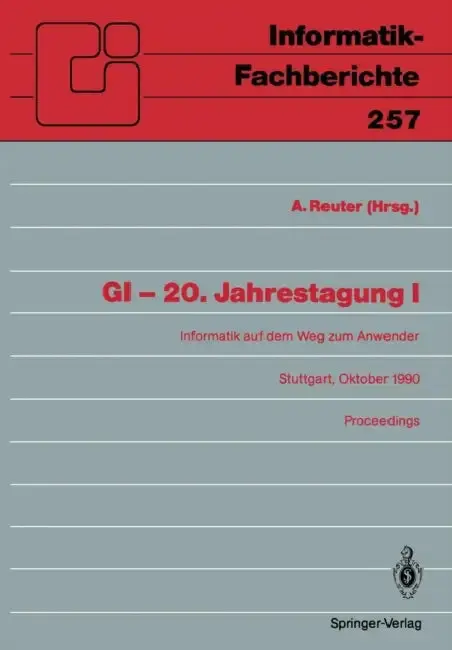 Cover of GI - 20. Jahrestagung I