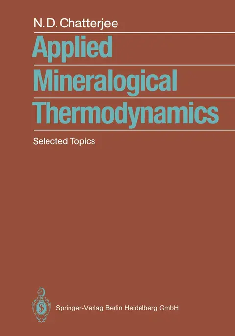 Cover of Applied Mineralogical Thermodynamics