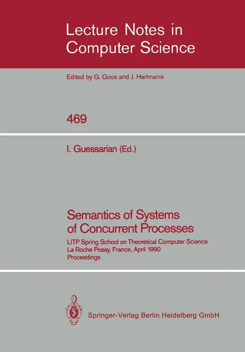 Cover of Semantics of Systems of Concurrent Processes