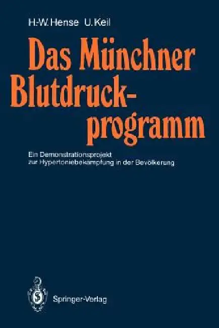 Cover of Das Münchner Blutdruckprogramm