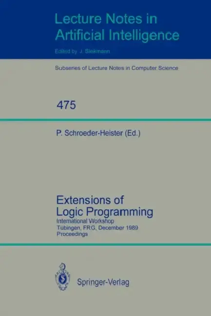 Cover of Extensions of Logic Programming