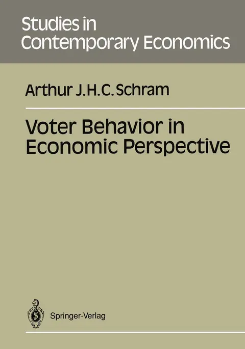 Cover of Voter Behavior in Economics Perspective