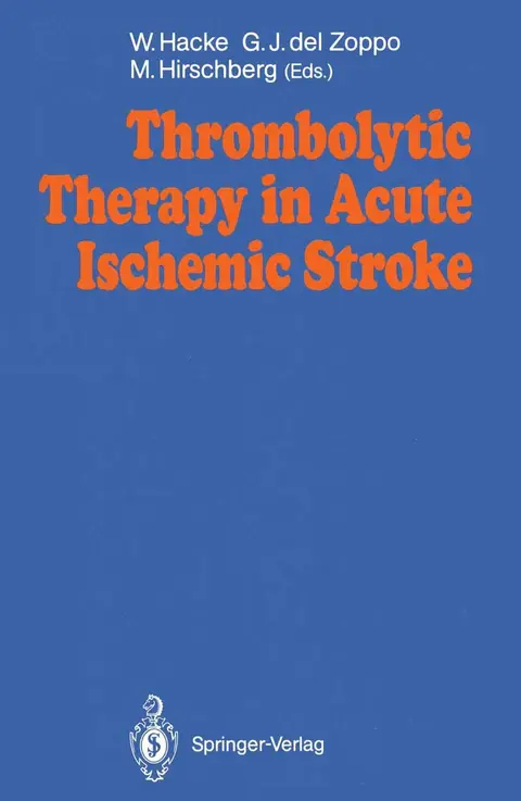 Cover of Thrombolytic Therapy in Acute Ischemic Stroke
