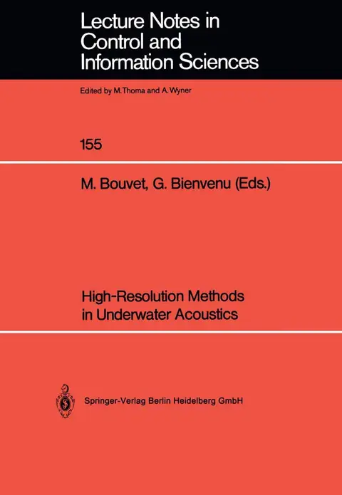 Cover of High-Resolution Methods in Underwater Acoustics