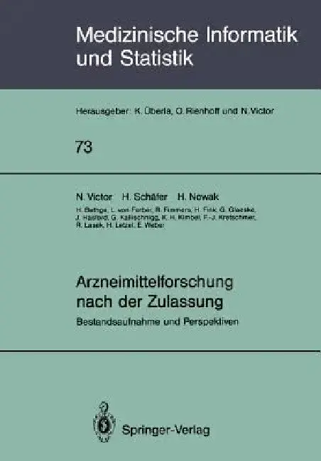 Cover of Arzneimittelforschung Nach Der Zulassung